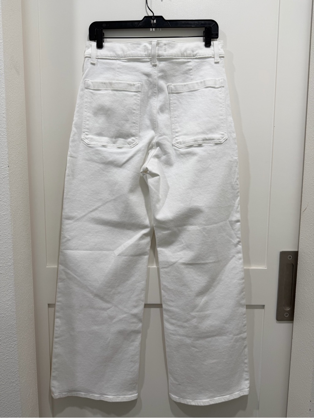 Madewell Emmy Wide Leg Jeans White size 30 NWT Super Stretch Denim - Picture 5 of 9